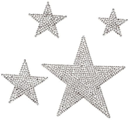 Zerodeko 1satz Bling Autoaufkleber Strass Sterne Für Kreative Auto-dekoration Selbstklebende Glitzer-aufkleber Für Frauen Und Mädchen Langlebig Und Praktisch