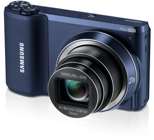 Samsung WB800F 16.3MP CMOS Smart Wi-Fi Digital Camera with 21x Optical Zoom, 3.0-Inch Touch Screen LCD and 1080p HD Video Black (Renewed)