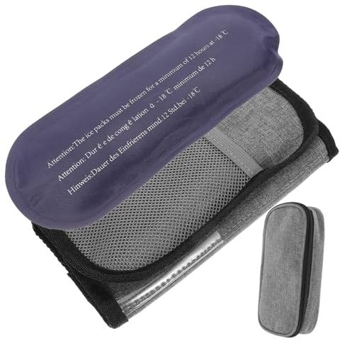 SHERCHPRY Bolsa De Insulina Estuche Portátil Para Insulina Frio Organizador Para Diabetes