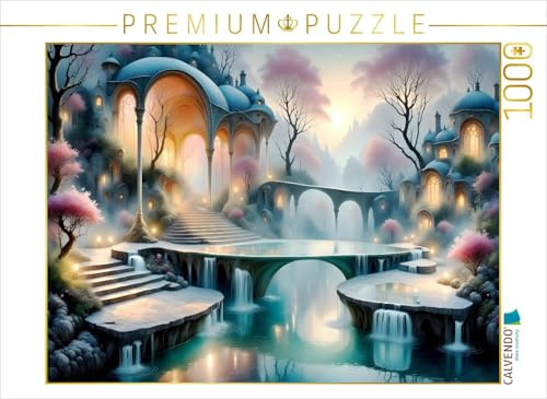 CALVENDO - Puzzle Traumhafte Übergänge | 1000 Teile Lege-Größe 64x48cm Foto-Puzzle für glückliche Stunden: EIN Motiv aus dem Kalender Magie der Brückenwege – Brücken zwischen Traum und Realität.