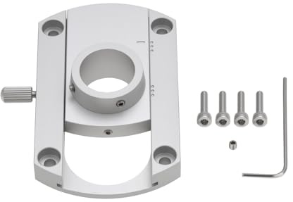YINETTECH Brazo de conversión HiFi SME agujero interior de 20 mm compatible con discos de vinilo LP