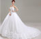 DRESS Robe de Mariage en Marbre, Robe de Mariée en Dentelle, Princesse Slim, Une, XL