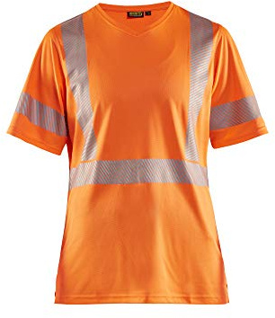Blaklader 33361013 DAMEN-HIGH-VIS-T-SHIRT, Orange, grootte XXXL