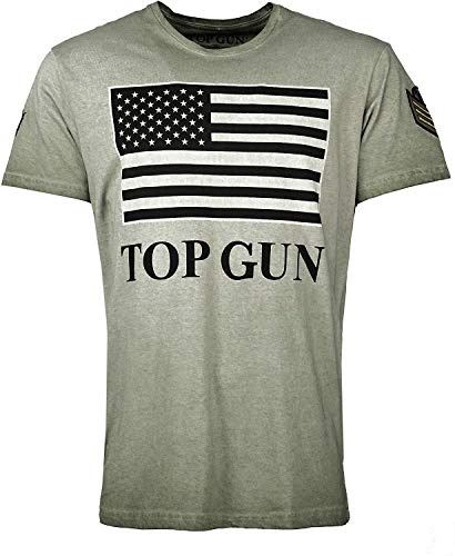 Top Gun Herren T-Shirt Search Tg20191024 Military Green,S