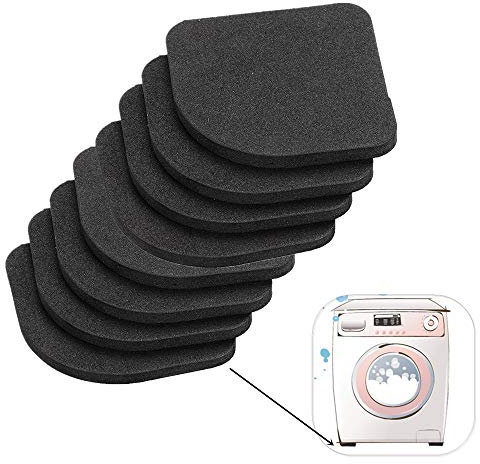 8PCS Universal Silent Feet Anti-Vibration Pads for Washing Machines Dryers Refrigerator Home Appliance