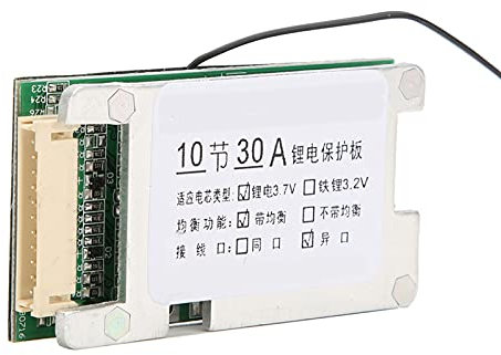 Lithium Battery Board 10S 36V 30A Li-ion Cell 18650 Battery PCB Board With Balance Function 1000W