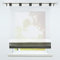 SCHOAL Raffrollo mit Schlaufen Transparente Raffgardine Schlaufenrollo Gardinen Modern Voile 1 Stück BxH 60x155cm Grau