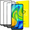 GiiYoon-3 Piezas Protector de Pantalla para Xiaomi Redmi Note 9 Cristal Templado,[Sin Burbujas] [Cobertura Completa] [9H Dureza] Vidrio Templado HD Protector Pantalla para Xiaomi Redmi Note 9