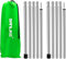 SAN LIKE Teleskopstange für Zelte Tarp, Zeltstangen Tarpstangen für Planen Sonnensegel Campingplanen, Ersatz Stützstangen Vorzelt Teleskopierbar, Tarpstange Camping 200 cm