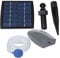 Ram© Solar Powered Air Pump, Oxygenator Aerator Air Pump Oxygen for Outdoor Pool Pond Fish Tank,Oxygen Pump with Air Stone