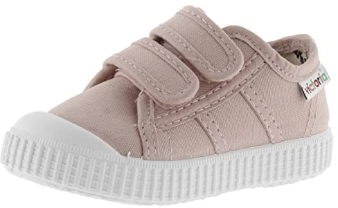 Victoria Basket Basse Unisexe 1915 Toile & Scratch & Bout Renforcé 136606 pour Enfants Skin 25