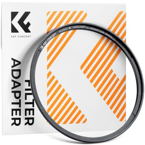 K&F CONCEPT A1 58mm Magnetic Filter Adapter Ring | Magnetische, Nur Kompatibel mit K&F CONCEPT V1 Magnetic,FP702