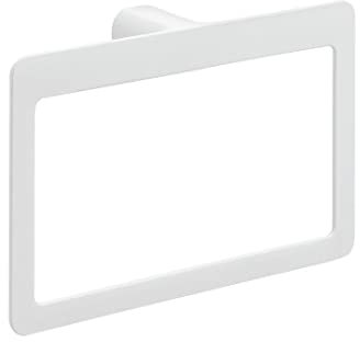 Kiamami Valentina - Porte-Serviettes en Laiton Blanc Mat Giacinto