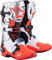 Alpinestars 2010020-1283-8: Tech 10 Le Vision 23 Stivali Nero/Bianco/Argento/Rosso Fluo 8