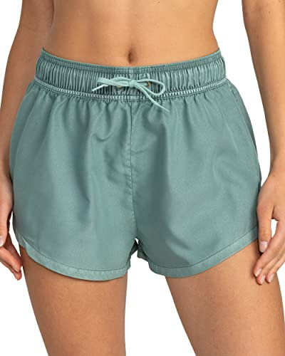 Roxy Women's Standard No Bad Waves Boardshorts, Blue Surf 233