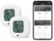 Ankilo Bluetooth Thermometer Hygrometer, Mini Kabelloses Thermo Hygrometer mit Smart Sensor App, Digital Thermometer mit Datenexport für Haus Garage Babyzimmer 2er Pack