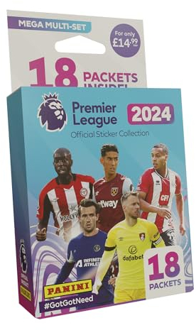 Premier League 2023/24 Sticker Collection Mega Multiset
