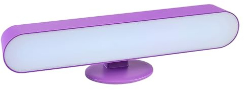 Rabalux 76017 LED Dekoleuchte PARKER 3W Kunststoff lila, weiß B:7cm H:27cm dimmbar mit Fernbedienung