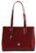 Picard Damen Shopper BlackTie 5519 aus Rindsleder in der Farbe Rot, 37x27x14 cm, 55194S9087
