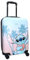 Stitch - Valise rigide en ABS Chariot de Voyage Pour Enfants - 4 roues - Poignée extensible - 46 x 33 x 21 cm - Capacité 31 litres - Couleur Rose et bleu Clair, Rose, Valigia Piccola, Valise Trolley
