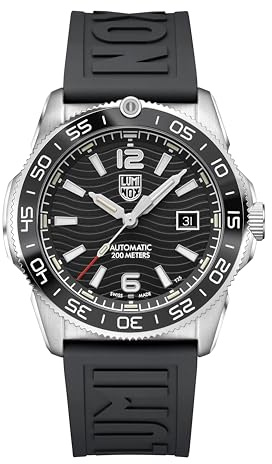 Luminox – Pacific Diver Automatic HerrenUhr 42 mm, 3100 Serie, Taucheruhr Edelstahl, Swiss Automatic Uhr, Saphirglas, 200 m wasserdicht, Selbstleuchtend