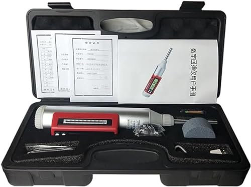 XIAGJAO Schmidt Mörtel-Resiliometer, tragbar, digital, für Beton, Rückpralltester, Hammer