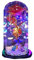 Ewige Rose,Eternal Rose Valentinstag Kreative Geschenk-Box Künstliche Blume Rose Glas Abdeckung Valentinstag Geschenk Goldene Rose Ewige Liebe(Red)