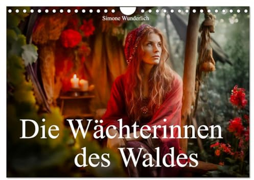 Die Wächterinnen des Waldes (Wandkalender 2026 DIN A4 quer), CALVENDO Monatskalender: Die Wächterinnen des Waldes - ein farbenfrohes Fantasyspektakel!spektakel! (CALVENDO Kunst)