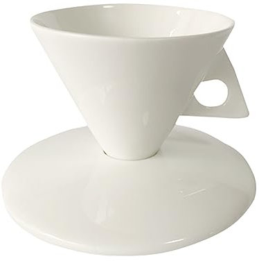Luxshiny 1Set Tazze Design Retrò per Cappuccino Latte e Tè e Caffetterie