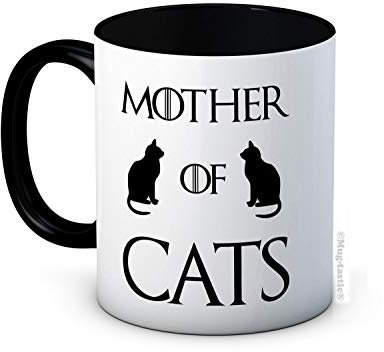 mug-tastic Mother of Cats - Lustig Hochwertige Kaffeetasse