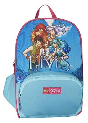 Lego - Rucksack/Kinderrucksack / Freizeitrucksack/Kindergartenrucksack - Elves Aqua Blue