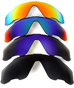 GALAXYLENSE Lentes de reemplazo para Oakley Jawbreaker Polarizados para hombre o mujer Regular Negro/Azul/Verde/Rojo