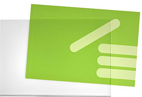 DIN A4 Quer (297x210mm) Plakattasche aus Acrylglas für Einzelblätter/Infotasche/Blatthalter/Plakathalter/Schildhalter/Preisschildhalter/Transparent - Zeigis®