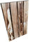 Teramico geflammte/braune Apfelkisten 50cm x 40cm x 30cm Set Angebote Holzkisten Weinkisten Obstkiste Kiste Box (Zwischenboden Lang 50, 1)