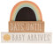 Petit Cheri Countdown-Schild aus Holz mit Regenbogen – Days Until Baby Arrives
