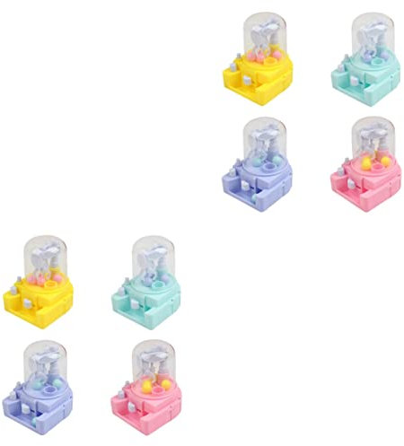 Toyvian 8pezzi Catcher Toys per Educativo Multi-Colore Blu Rosa Giallo Coordinazione -Mano e creatività per Compleanni e