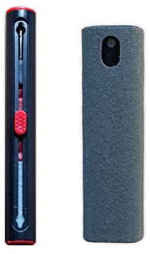 WS WorlsTrend Pack de 1 Limpiador de Pantalla Móvil/Pc/TV/iPad/MacBook con Paño de Microfibra - 1 Bolígrafo Limpiador para Airpods - Kit de Limpieza Multifunción para Auriculares - Ideal para Viajar.