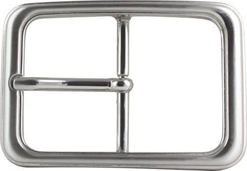 BELTINGER Gürtelschnalle Rund 4,0 cm | Buckle Wechselschließe Gürtelschließe 40mm Massiv | Dorn-Schließe | Wechselgürtel bis 4cm