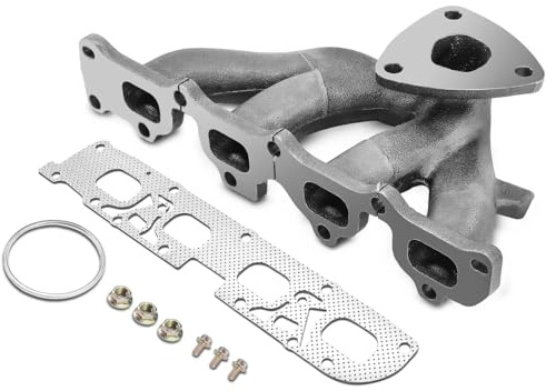 A-Premium [DOHC 4Cyl 2.4L] Exhaust Manifold Kit W/Gasket & Nuts & Bolts Fit for Chevrolet Equinox & GMC Terrain, 2015 2016 2017, Replaces 12672285 12656404
