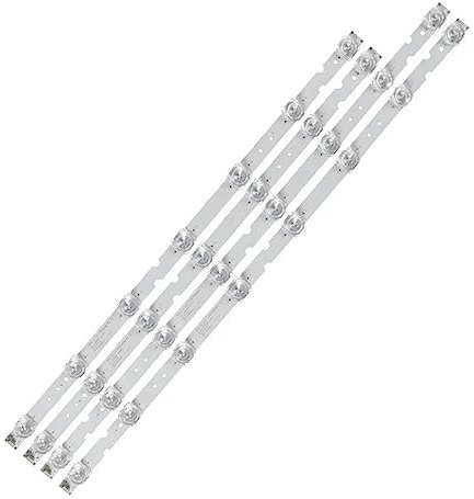 DKTR Barre de rétroéclairage LED Compatible for TCL 55DP603 55DP600 55DP600 55P65US 55U3800C 55P65 55D6 55L2 55DP660 55DP600 55HR330M07B2 V2 55HR330M08A2 (Color : 4 PCS for 1 TV)