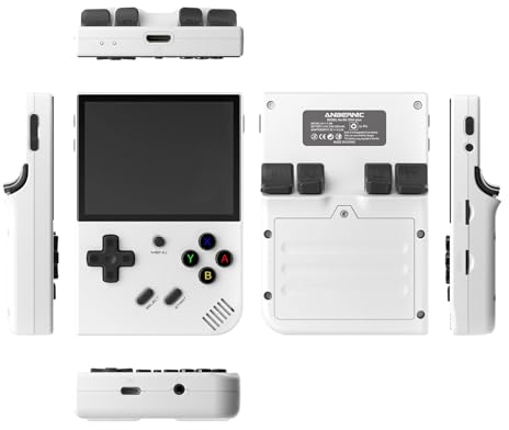 KINMRIS RG35XX Plus Eingebaute 64G TF 5000+Klassische Spiele Retro Handheld Game Player 3.5inch IPS Bildschirm 640*480 Linux Dual System Mini Retro Game Video Player Geschenke