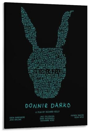 Poster mit Retro-Horror-Film Donnie Darko (63) auf Leinwand, Gemälde, Poster, Wandkunst, dekorative Bilddrucke, moderne Dekoration, 60 x 90 cm