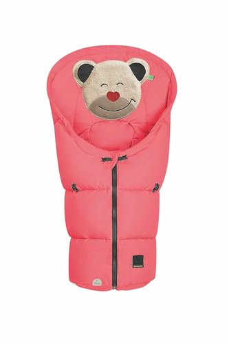 Odenwälder Fußsäckchen Mucki Popeline I Warmes Winterfußsäckchen für Babyschale I Winterfußsack | Babyfussack | Fußsack atmungsaktiv, waschbar | Kinderfussack Jungen Mädchen | ab Geburt