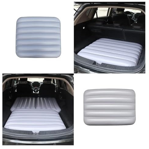 WDSBZNB Aufblasbare Matratze Auto Rücksitz Auto Stamm Matratze Reise Klapp Aufblasbare Bett Kissen Nivellierung Matte Fahrzeug(Z915-Include Pump)