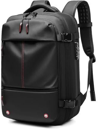 Pyhodi Sacquage de Voyage à Vide à Vide 25L à 60L avec Exapandable, Système D'aspirateur de Compression D'air Résistants à L'eau, Sacs à Dos pour Ordinateur Portable avec Compartiment