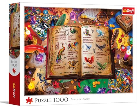 Trefl - Puzzle 1000 Teile, Atlas der fantastischen Vögel