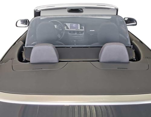 Aperta Windschott passend für Audi A5 (2009-2017) 100% Passgenau OEM Qualität Schwarz Windstop Windabweiser