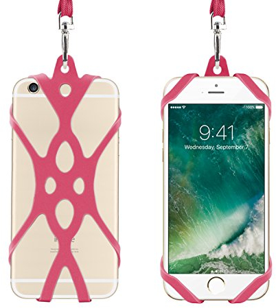 Remeel Telefono Cellulare Cordino da Polso con Custodia Portatore Universale in Silicone per iPhone Samsung HUAWEI Nokia XIAOMI Motorola e Anche Smartphone di Tutte Dimensioni