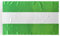 Durabol Bandera Andalucía sin Escudo 90 x 150 cm Satén