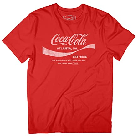 Coca Cola Drink Men's 1886 T-Shirt Red